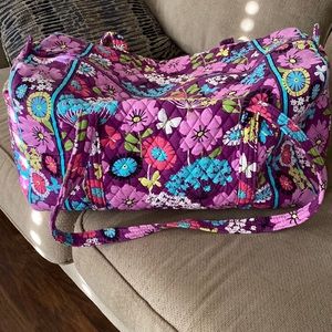 Large Vera Bradley Duffle Bag